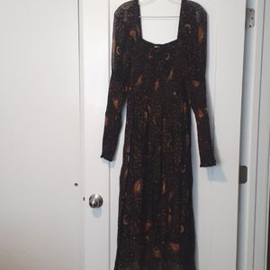 FARM RIO celestial print dress sz L